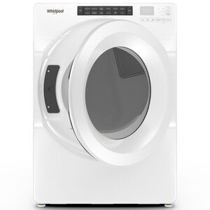 Whirlpool 27 in. 7.4 cu. ft. Electric Dryer with 36 Dryer Programs, 5 Dry Options, Sanitize Cycle & Sensor Dry - White, , hires
