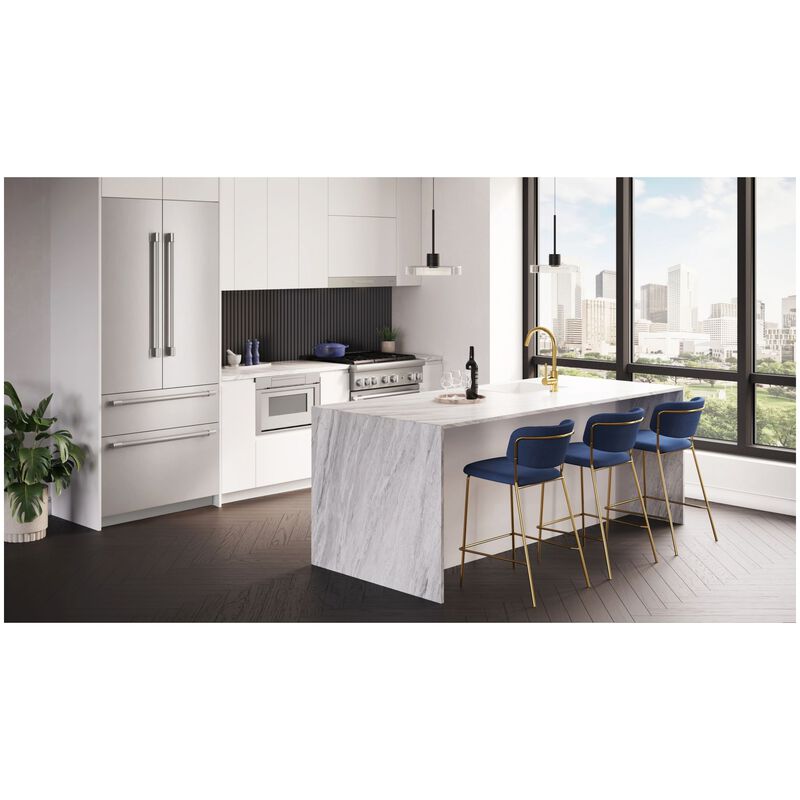 Thermador Freedom Collection 36 in. 18.8 cu. ft. Built-In Smart Counter Depth 4-Door French Door Refrigerator with Internal Water Dispenser - Stainless Steel, , hires
