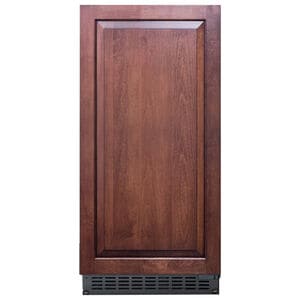 Summit 15 in. Built-In Undercounter Outdoor Commercial-Use Ice Maker with 26 lb. Ice Storage & Auto-Defrost - Custom Panel Ready, , hires