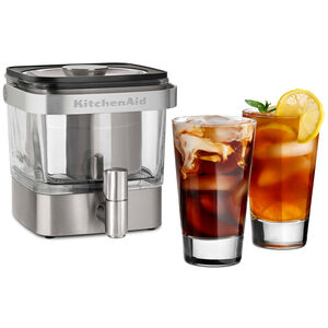 KitchenAid Cold Brew Coffee Maker with 12-Cup Capacity - Stainless Steel, , hires