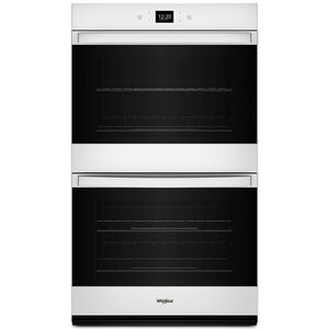 Whirlpool 27 in. 8.6 cu. ft. Electric Smart Double Wall Oven with Standard Convection & Self Clean - White, , hires