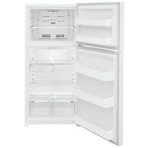 Frigidaire 30 in. 18.3 cu. ft. Garage-Ready Top Freezer Refrigerator with Glass Shelves - White, White, hires