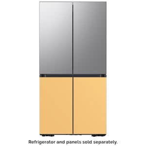 Samsung BESPOKE 4-Door Flex Top Panel for Refrigerators - Stainless Steel, , hires