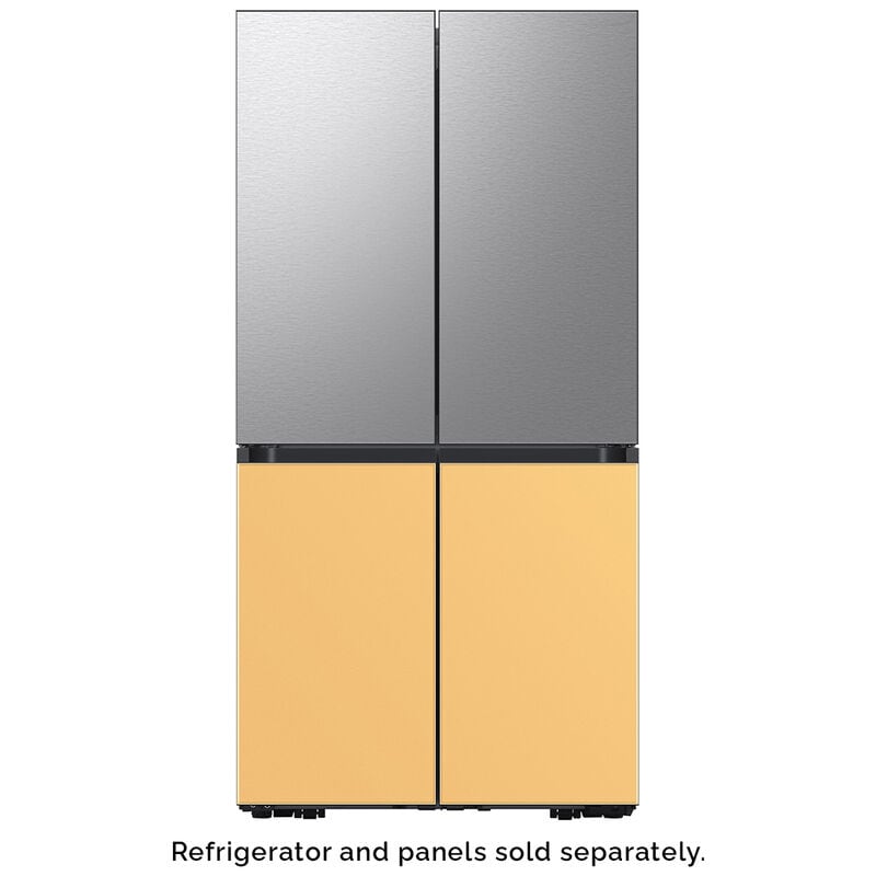 Samsung BESPOKE 4-Door Flex Top Panel for Refrigerators - Stainless Steel, , hires