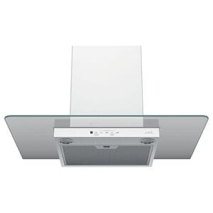 Cafe 30 in. Convertible Chimney Style Range Hood with 350 CFM, 4 Fan Speeds & 2 Halogen Lights - Matte White, , hires
