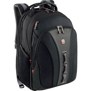 Wenger Legacy 16" Laptop Backpack - Black/Gray, , hires