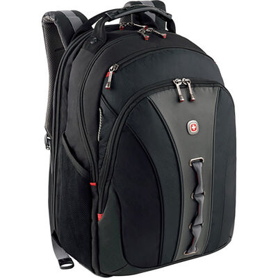 Wenger Legacy 16" Laptop Backpack - Black/Gray | 67329140