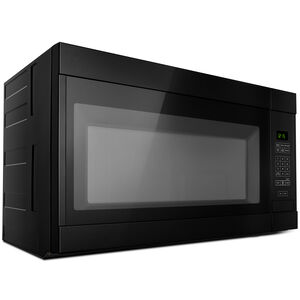 Amana 30 in. 1.6 cu. ft. 1000W Over-the-Range Microwave with 300 CFM - Black, , hires