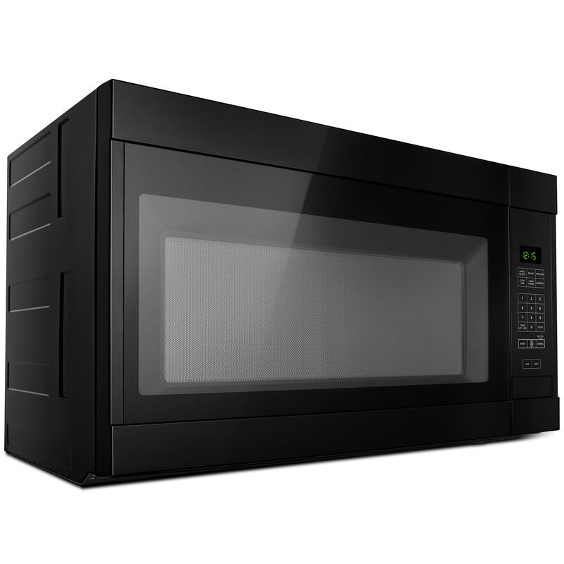 Amana 30 in. 1.6 cu. ft. 1000W Over-the-Range Microwave with 300 CFM - Black, , hires