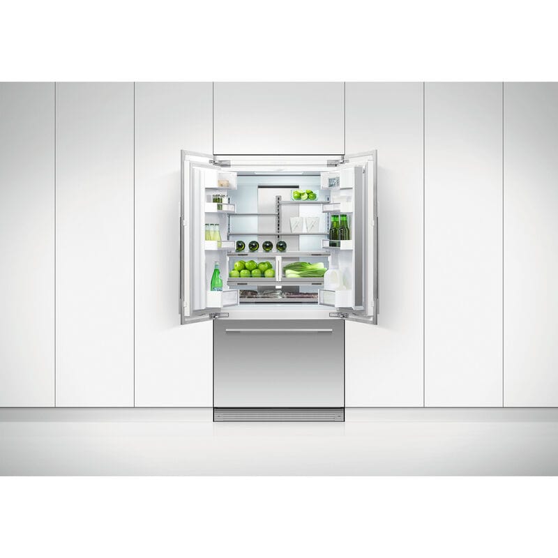 Fisher & Paykel Series 7 36 in. 16.8 cu. ft. Built-In Smart Counter Depth French Door Refrigerator with Ice Maker - Custom Panel Ready, , hires