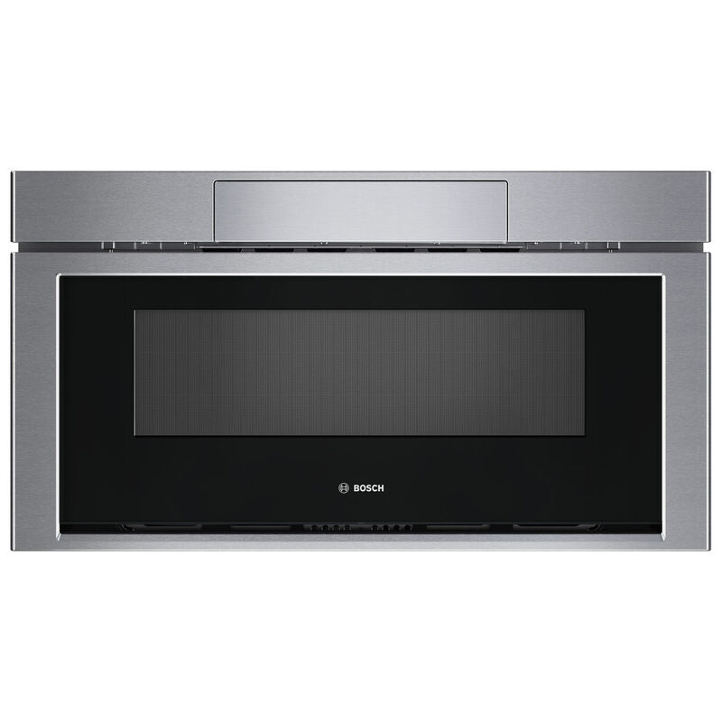 Bosch 800 Series 30 in. 1.2 cu. ft. Low Profile Smart Drawer Microwave with Sensor Cooking - Stainless Steel, , hires