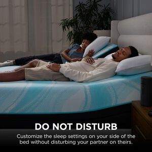 Tempur-Pedic LuxeBreeze 2.0 Medium Hybrid Split Head King Size Mattress, , hires