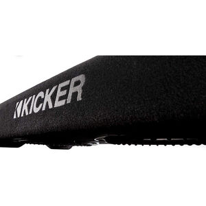 Kicker Down Firing Shallow Mount 10" Subwoofer Box, , hires