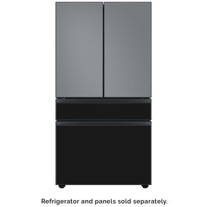 Samsung Bespoke 4-Door French Door Bottom Panel for Refrigerators - Charcoal Glass, , hires