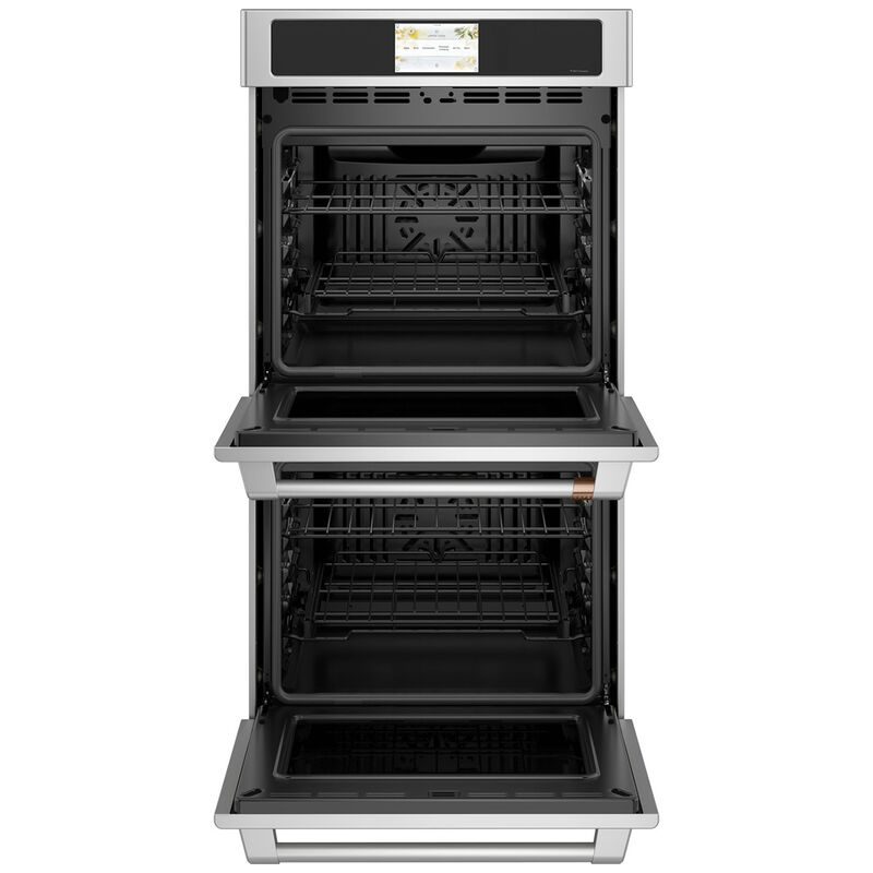 Cafe Professional Series 27" 8.6 Cu. Ft. Electric Smart Double Wall Oven with True European Convection & Self Clean - Stainless Steel, , hires