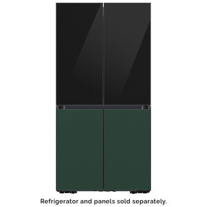 Samsung BESPOKE 4-Door Flex Top Panel for Refrigerators - Charcoal Glass, , hires