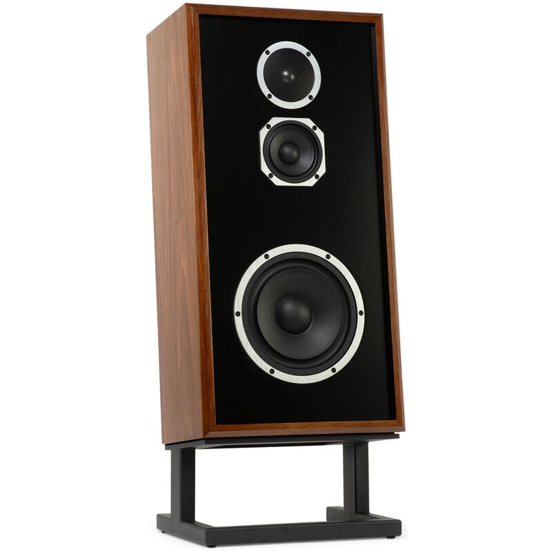 KLH Model Four 8" Three-Way Acoustic Suspension Loudspeaker System - English Walnut, , hires