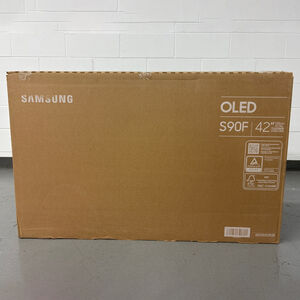Samsung - 42" Class S90F OLED 4K UHD Samsung Vision AI Smart TV (Open Box Excellent Condition), , hires