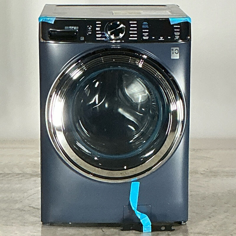 GE Profile 28 in. 5.3 cu. ft. Smart Stackable Front Load Energy Star Washer with UltraFresh Vent System+, Sanitize & Steam Cycle - Sapphire Blue (Open Box Excellent Condition), , hires