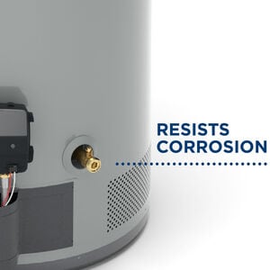 GE RealMax Platinum LP Gas 40 Gallon Short Water Heater with 12-Year Parts Warranty, , hires