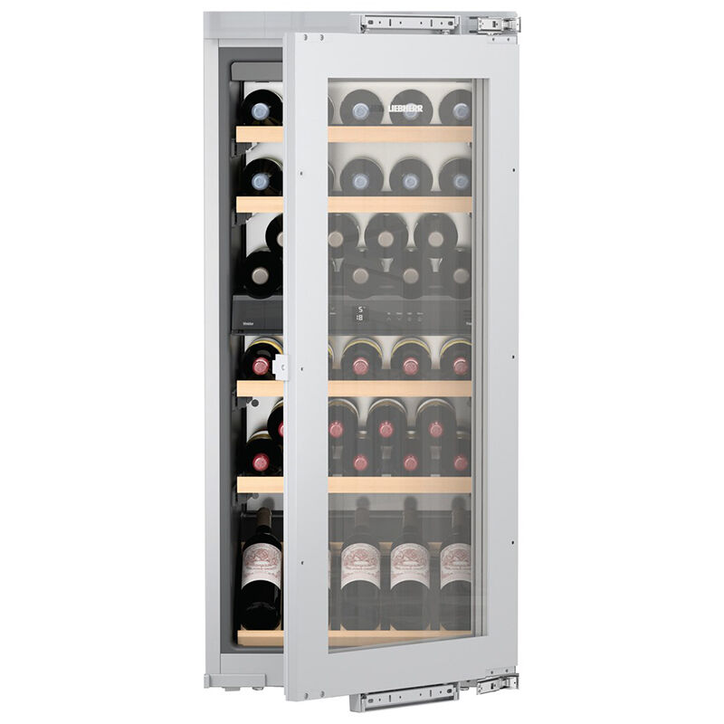 Liebherr 22 in. Built-In Wine Cabinet with Dual Zones & 48 Bottle Capacity - Custom Panel Ready, , hires
