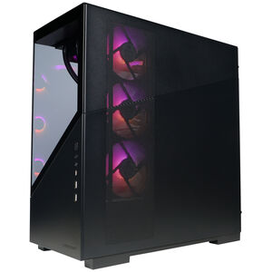 CyberPowerPC Gamer Supreme Desktop with AMD Ryzen 9 9950X3D2, 4.3 GHz, 16-Core CPU, NVIDIA GeForce RTX 5070, 12GB VRAM GPU, 32 GB RAM, 2 TB SSD & Windows 11 Home - Black, , hires