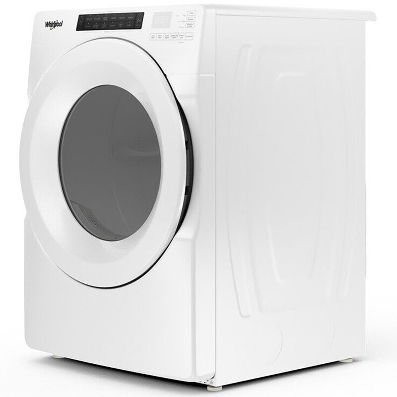 Whirlpool 27 in. 7.4 cu. ft. Electric Dryer with 36 Dryer Programs, 5 Dry Options, Sanitize Cycle & Sensor Dry - White, , hires