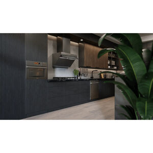 Fotile Slant Vent Series 30 in. Ducted Standard Style Range Hood with 1100 CFM, 4 Fan Speeds & 2 LED Lights - Moonshadow, , hires