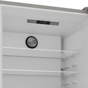 Blomberg 30 in. 16.1 cu. ft. Counter Depth Bottom Freezer Refrigerator - Stainless Steel, , hires