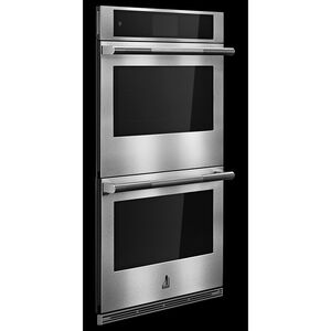 JennAir Rise 30" 10.0 Cu. Ft. Electric Smart Double Wall Oven with Dual Convection & Self Clean - Stainless Steel, , hires