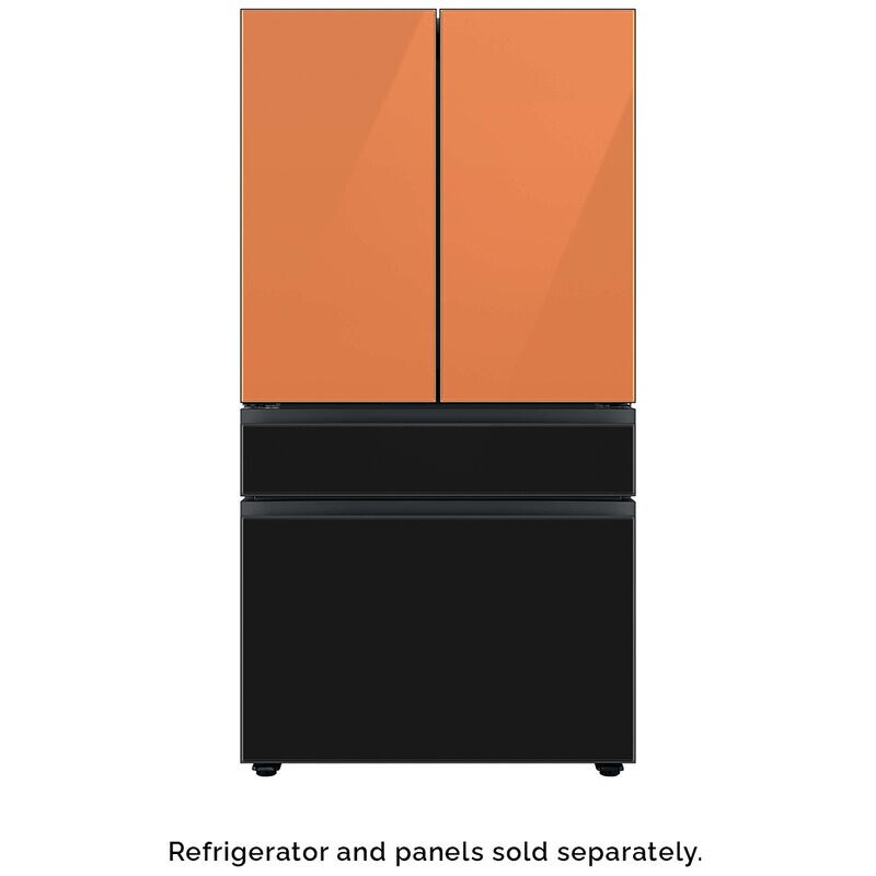 Samsung BESPOKE 4-Door French Door Middle Panel for Refrigerators - Charcoal Glass, , hires