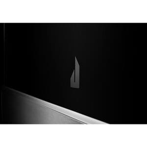 JennAir Noir 27 in. 8.6 cu. ft. Front Control Electric Double Wall Oven with Standard Convection - Floating Glass Black, , hires