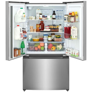 Frigidaire 36 in. 19.9 cu. ft. Counter Depth French Door Refrigerator with Internal Water Dispenser - Fingerprint Resistant Stainless Steel Look, , hires