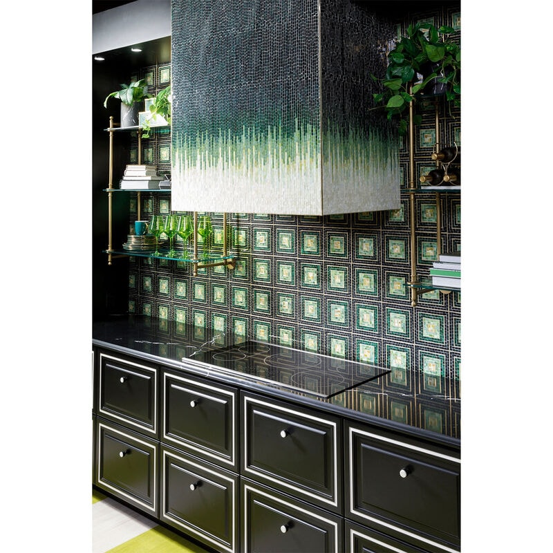 Cafe 36 in. 5-Burner Smart Electric Cooktop with Simmer Burner & Power Burner - Black, , hires