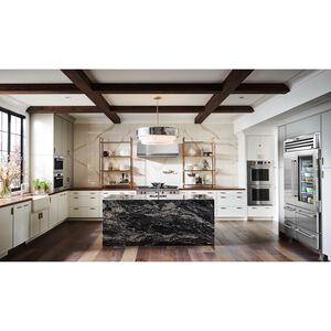 Wolf 48 in. 5-Burner Natural Gas Rangetop with Simmer Burner & Power Burner - Stainless Steel, , hires