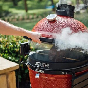 Kamado JoeTisserie Rotisserie Grill Accessory for Classic Joe Grills - Black, , hires