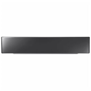 Samsung 27" Wide Riser - Brushed Black/Black Stainless Steel