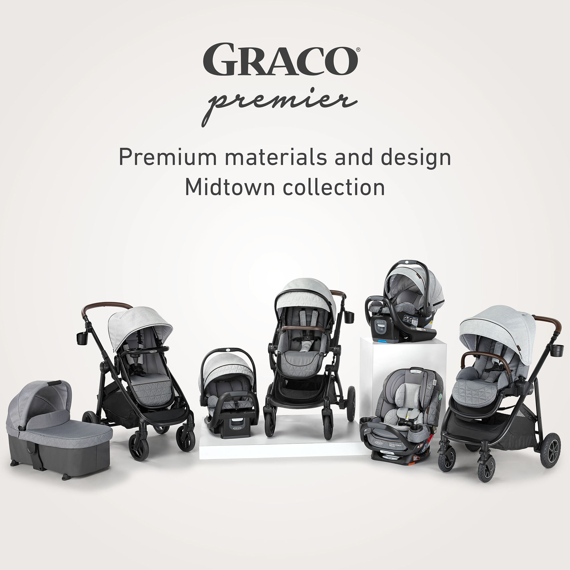 Graco Premier Modes Nest 3 in 1 Travel System Gray P.C. Richard Son
