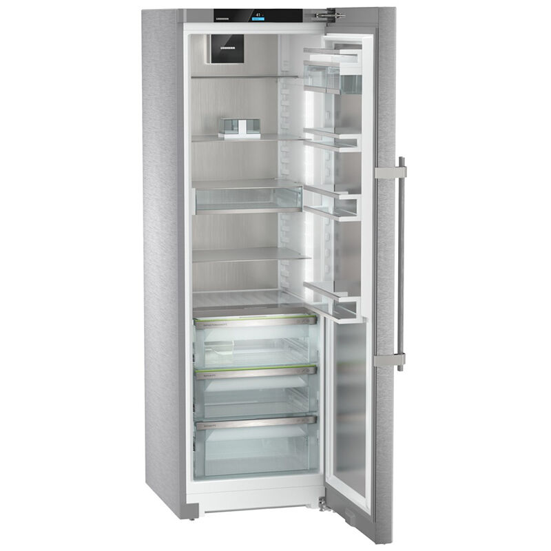 Liebherr Peak 24 in. 13.7 cu.ft. Smart Counter Depth Freeezerless Refrigerator with Internal Water Dispenser - Stainless Steel, , hires