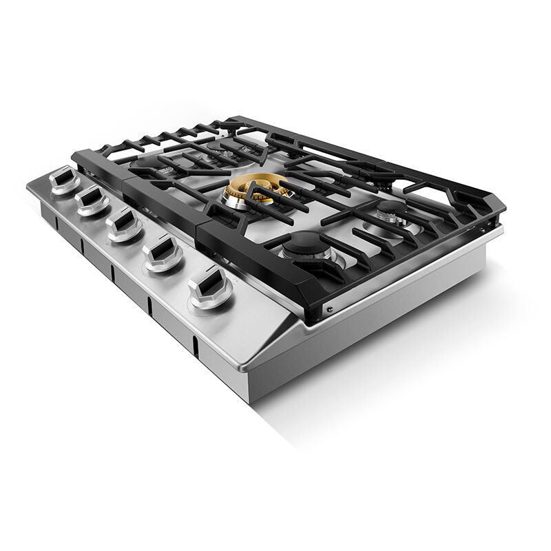 Fotile 30 in. 5-Burner Natural Gas Cooktop with Simmer Burner & Power Burner - Stainless Steel, , hires