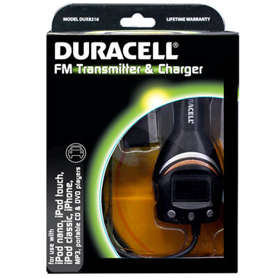 Duracell FM Transmitter for iPod | DUX8216