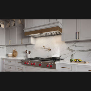 Best HBN5 Series 36 in. Smart Ducted Standard Style Range Hood with 1240 CFM, 8 Fan Speed & 2 LED Lights - Stainless Steel, , hires