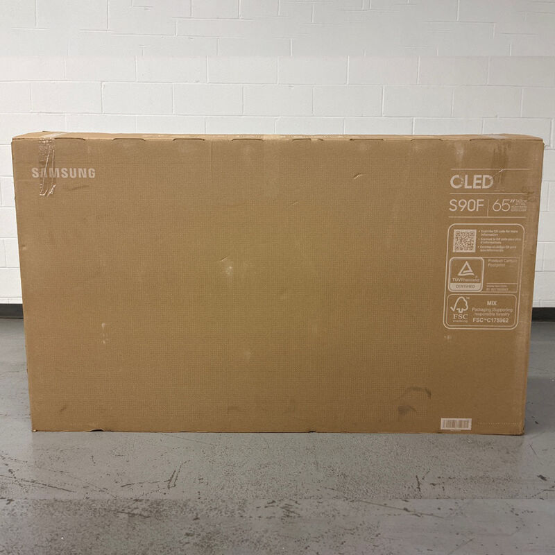 Samsung - 65" Class S90F OLED 4K UHD Samsung Vision AI Smart TV (Open Box Excellent Condition), , hires