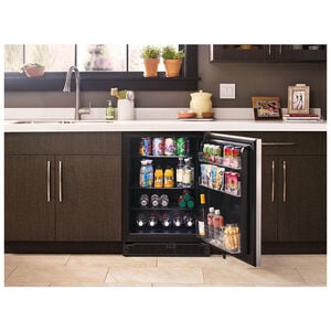 Whirlpool 24 in. 5.1 cu. ft. Undercounter Refrigerator - Fingerprint Resistant Stainless Steel, , hires