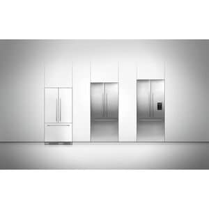 Fisher & Paykel Series 7 36 in. 16.8 cu. ft. Built-In Smart Counter Depth French Door Refrigerator with Ice Maker - Custom Panel Ready, , hires
