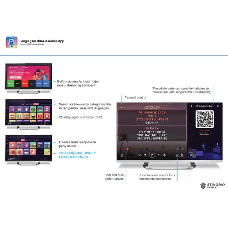 Singing Machine Karaoke Hub 2.0 - Black, , hires