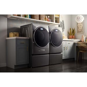 Whirlpool 27 in. 7.4 cu. ft. Front Loading Gas Dryer with 12 Dryer Programs, Sanitize Cycle, Wrinkle Care & Sensor Dry - Chrome Shadow, , hires