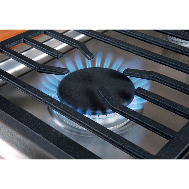 Wolf Transitional Series 30 in. 4-Burner Natural Gas Cooktop with Simmer Burner & Power Burner- Stainless Steel, , hires