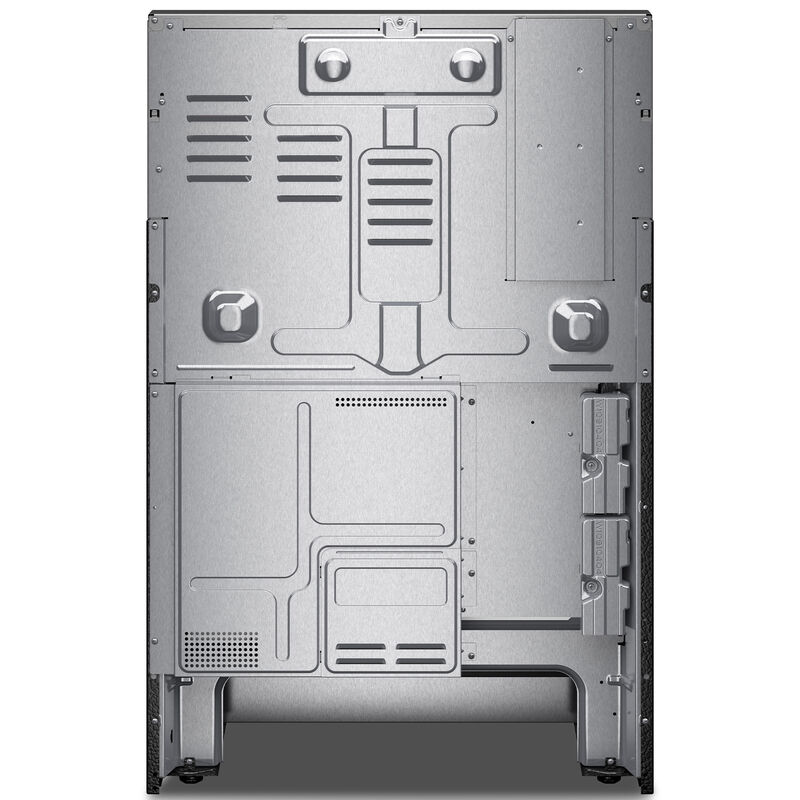 KitchenAid 30 in. 5.3 cu. ft. Smart Air-Fry True European Convection Electric Range with Radiant Burners - Stainless Steel with PrintShield Finish, , hires