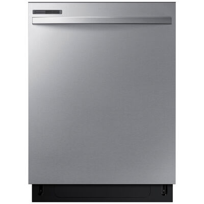 Samsung 24 in. Built-In Dishwasher with Top Control, 53 dBA Sound Level, 14 Place Settings, 4 Wash Cycles & Sanitize Cycle - Stainless Steel | DW80CG4021SR